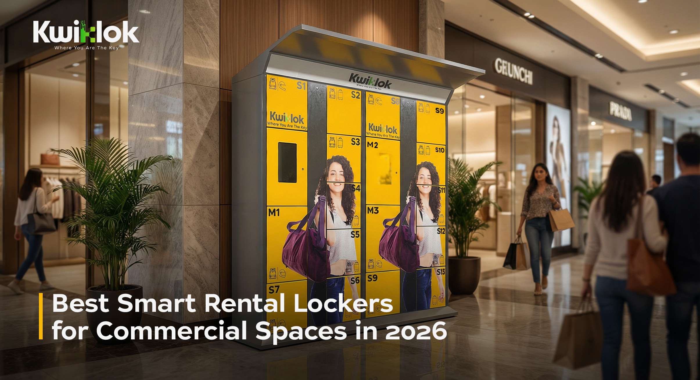 Smart Lockers for Commercial Spaces